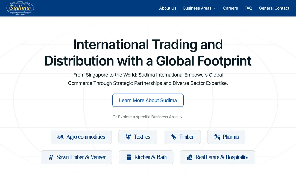 Sudima International website